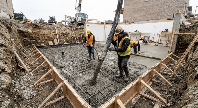 Basement Concrete Installation in Lincroft, NJ