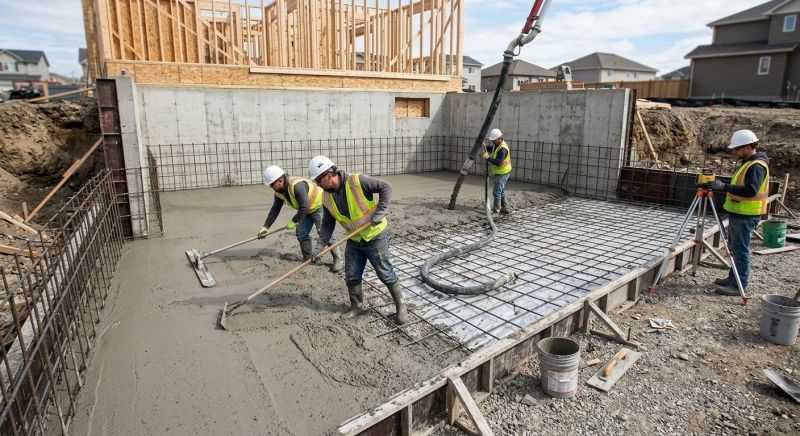 Basement Slab Installation in Middlesex County, NJ