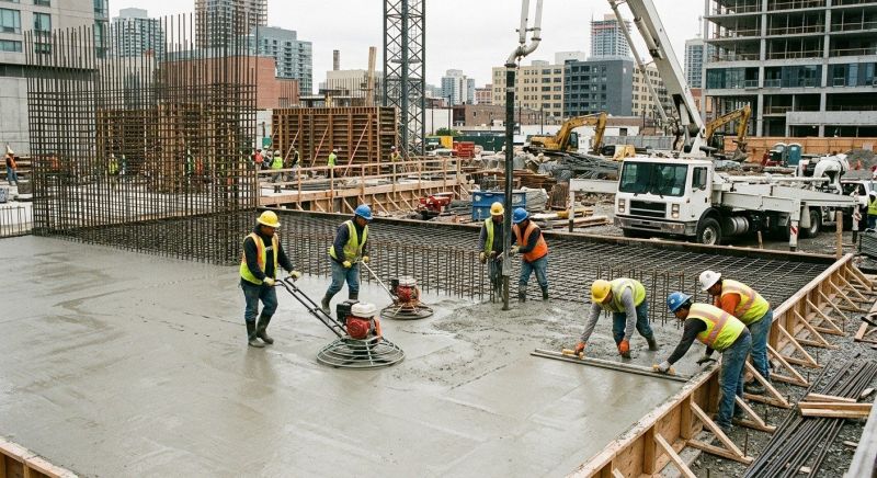 Commercial Slab Construction in Caldwell, NJ