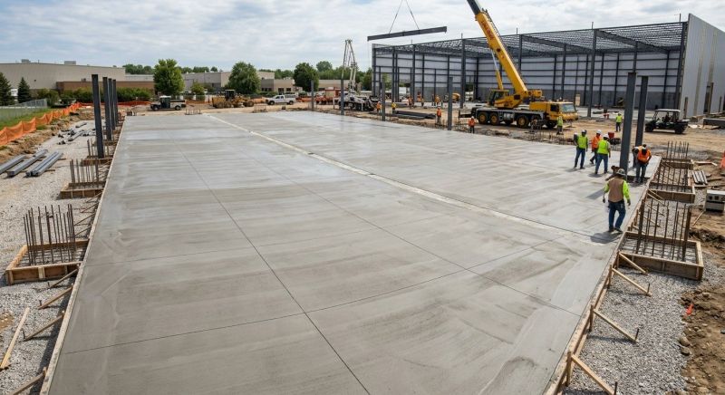 Commercial Slab Construction in Edison, NJ