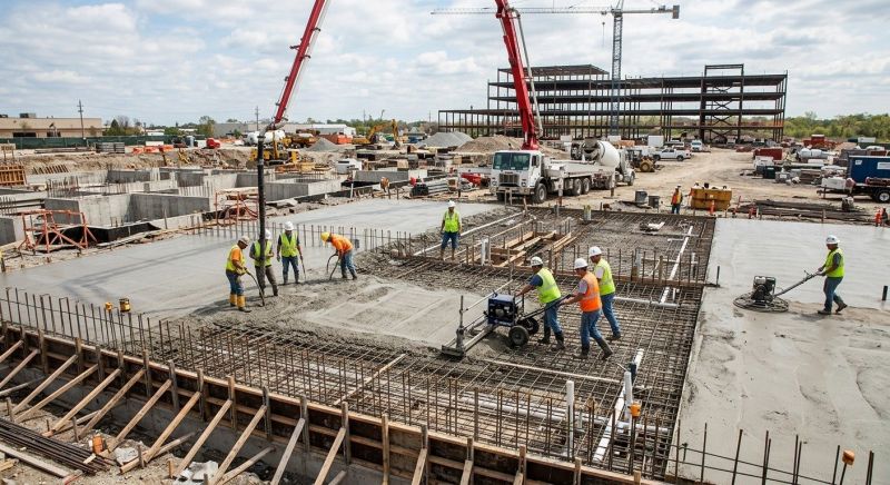 Commercial Slab Construction in Middlesex County, NJ