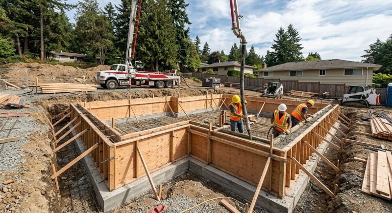 Concrete Foundation Installation in Colonia, NJ
