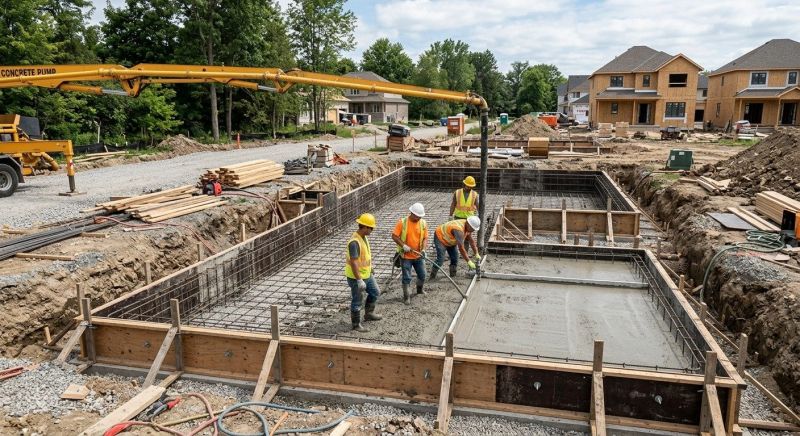 Concrete Foundation Installation in Iselin, NJ