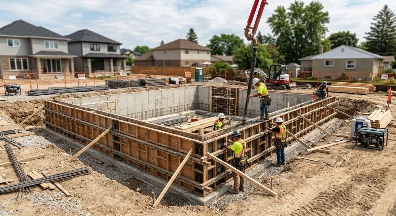 Foundation Construction in Hazlet, NJ
