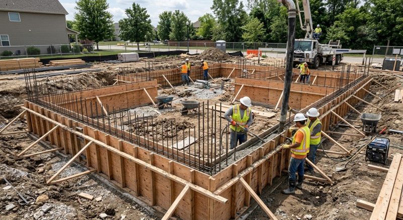 Foundation Construction in Newark, NJ