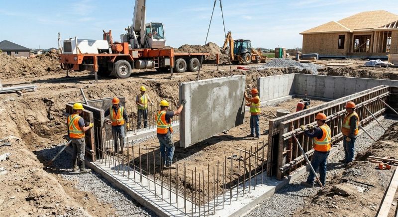 Foundation Wall Pouring in Berkeley Heights, NJ