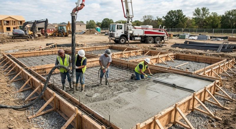 Foundation Wall Pouring in Fairfield, NJ